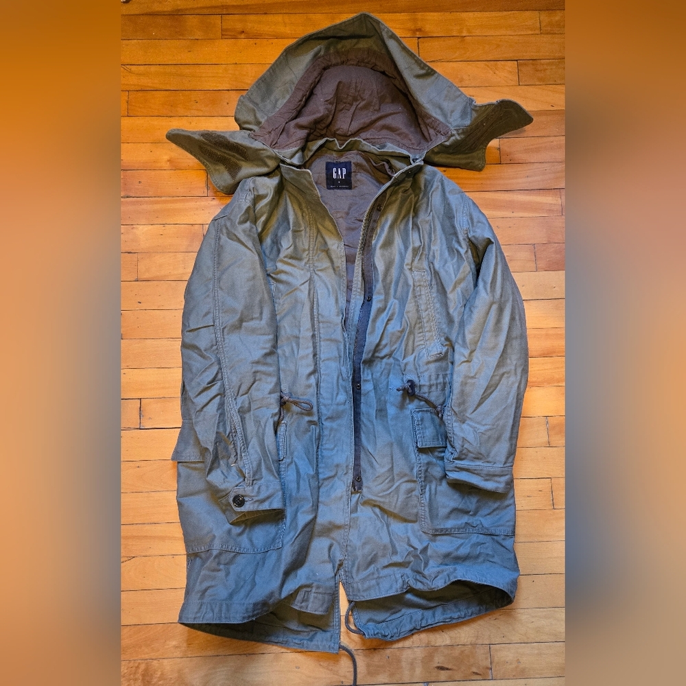Gap Women's Long Green Jacket